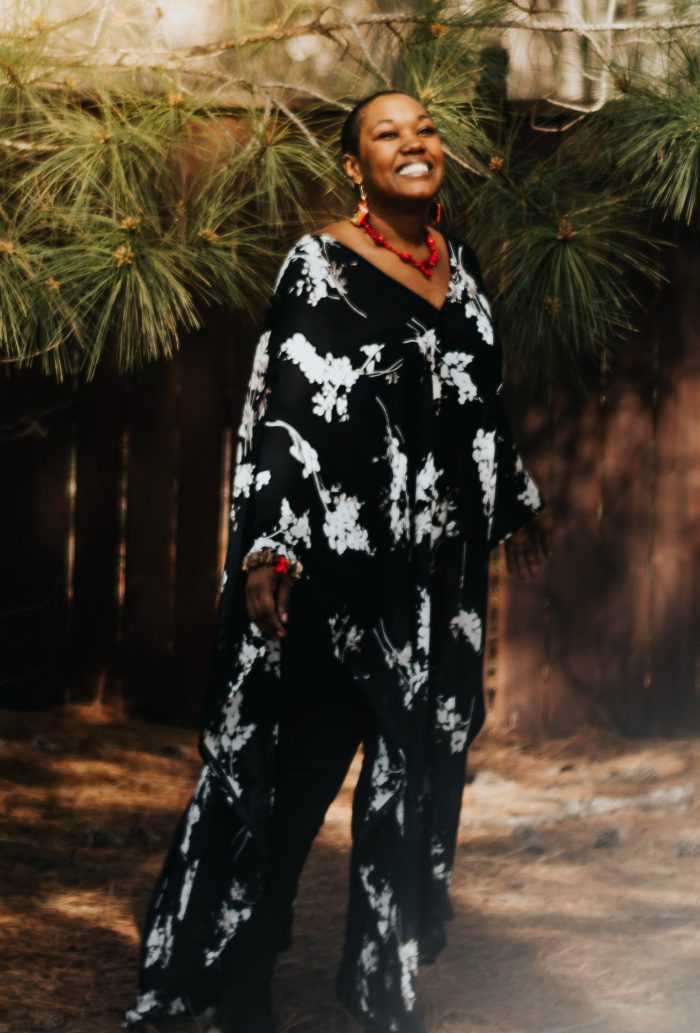 Black & White Caftan