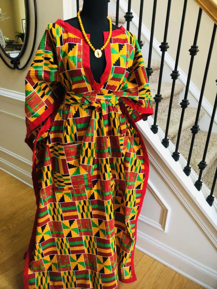 Woven Basket Caftan